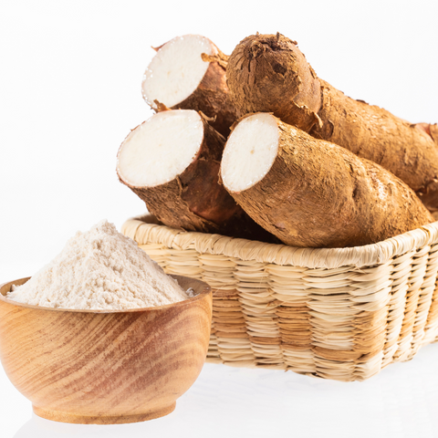 Cassava Root and Cassava Flour