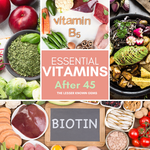 5 Essential vitamins for women after 45