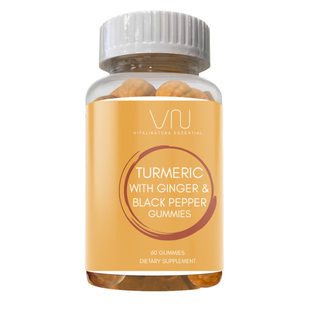Black Pepper Turmeric Gummies with Ginger 60 ct