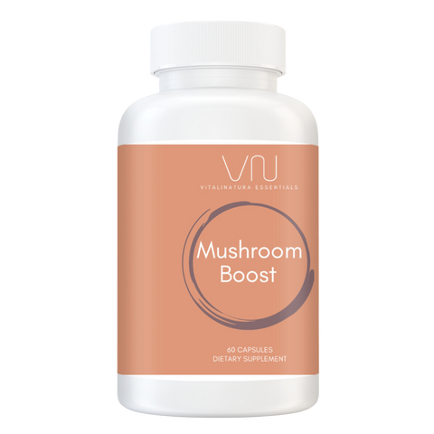 Mushroom Boost.  Immune System Support.  60 Capsules.