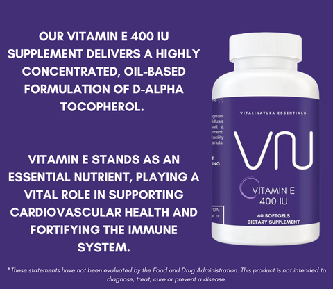 Vitamin E High-Potency 400 IU Supplement