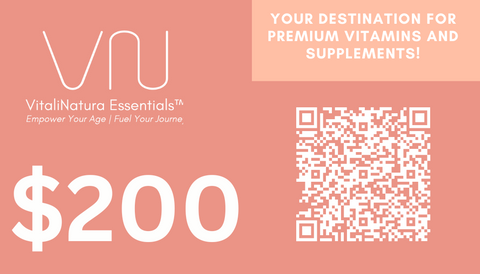 Supplements Gift Card 