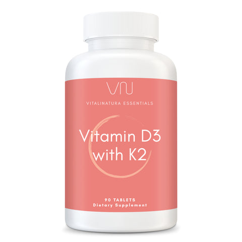 Vitamin D3 with K2 Bottle