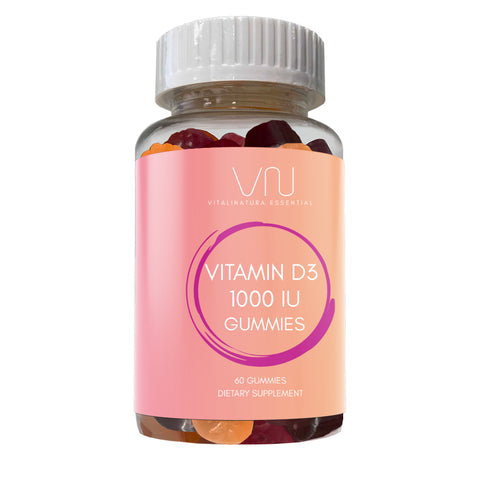 Vitamin D3 1000 IU Gummies Bottle