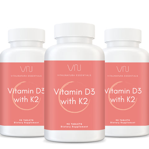 Vitamin D3 with K2 Bottles